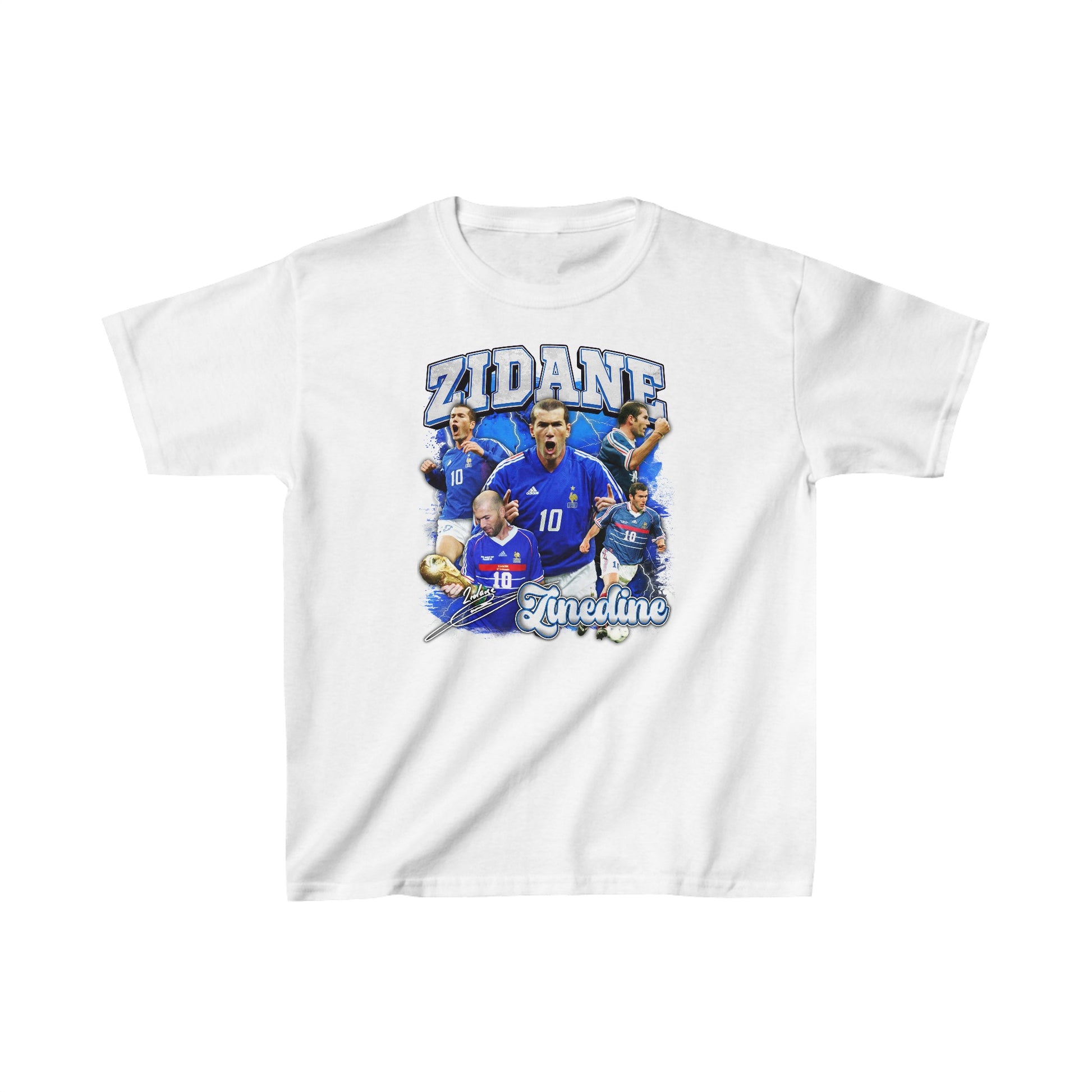 Zinedine Zidane France Graphic T-Shirt