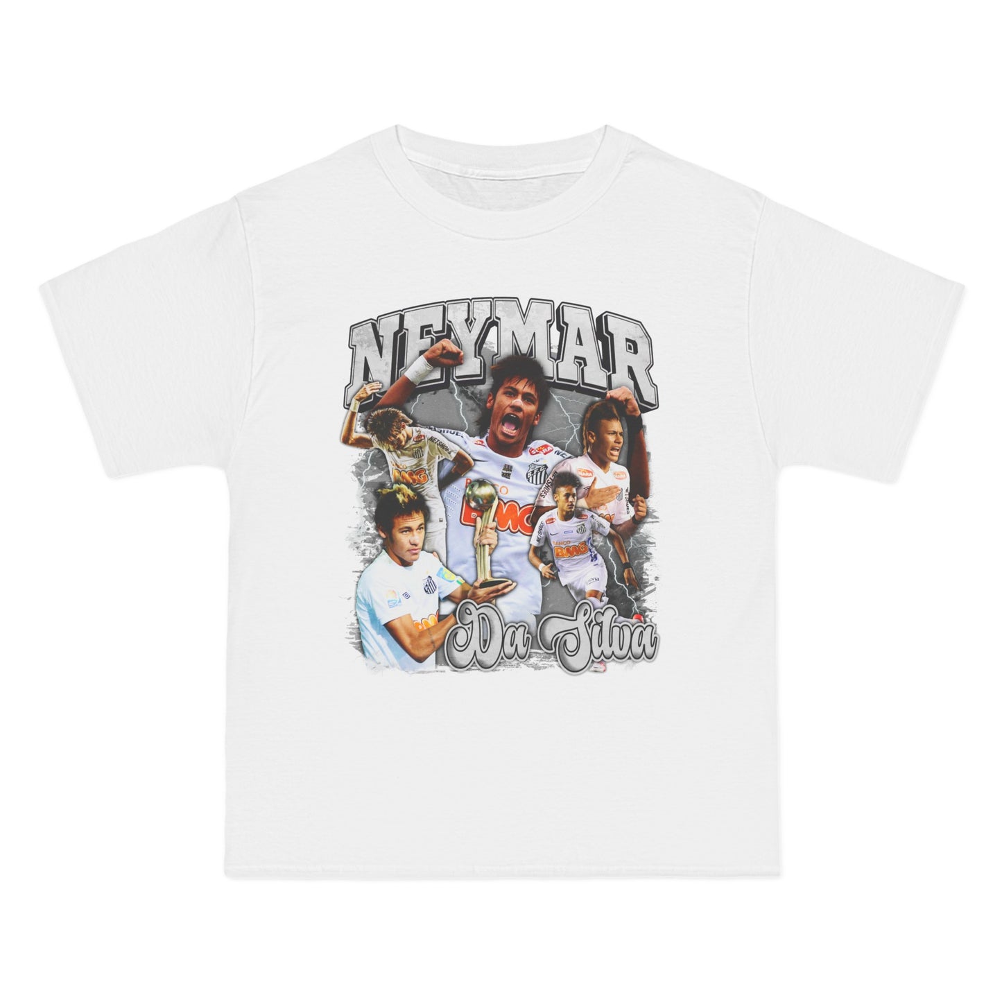 Neymar Jr Santos Graphic T-Shirt