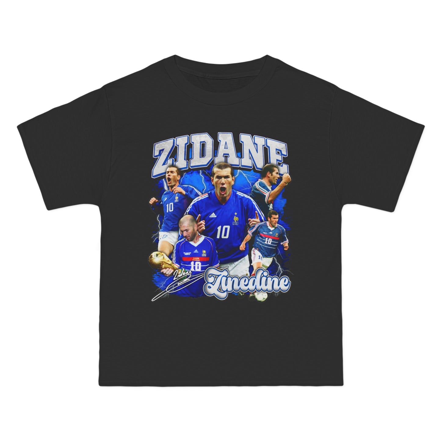 Zinedine Zidane France Graphic T-Shirt
