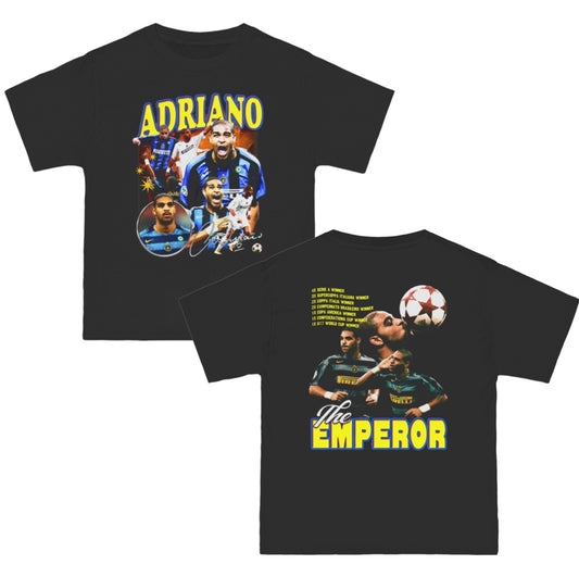 Adriano "The Emperor" Inter Milan Graphic T-Shirt
