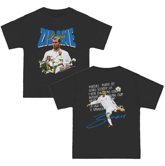 Zinedine Zidane Real Madrid Graphic T-Shirt